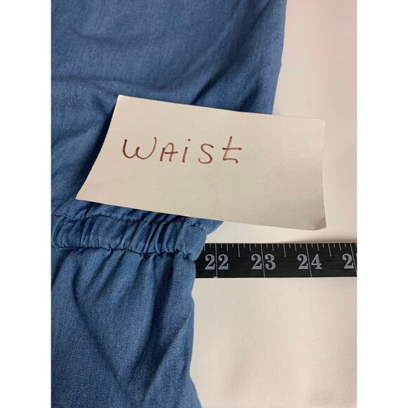 Old Navy Romper Womens SZ XXL/TTG Blue Short Causal NWT Relaxed Fit Summer Beach - Picture 9 of 10